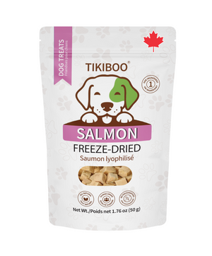 Freeze-Dried Salmon Dog & Cat Treats Single Ingredient 50 grams