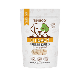 Freeze-Dried Chicken Dog Treats – 100% Chicken Breast, Single Ingredient, High Protein, 50 grams