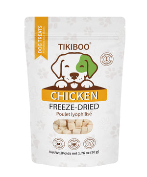 TIKIBOO Freeze-Dried Chicken Single-Ingredient 50 grams